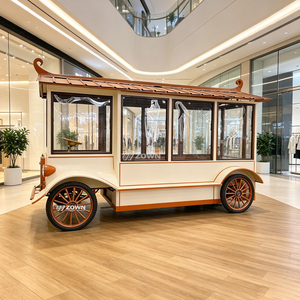 Heavy‑Duty Aluminum <b>Frame</b> Mobile Food Cart Custom Color Concession Trailer for Hamburger Taco Pizza Street Food Selling - Product Image 1