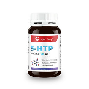 Fabricante de Suplementos Herbales 5 HTP 100 mg, Favorece el Estado de Ánimo Positivo, Suplemento para Mujeres y Hombres, Cápsulas de 5-HTP - Product Image 1