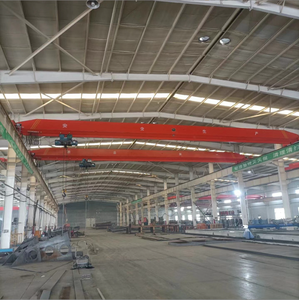 Harga pabrik kualitas tinggi 20 Ton derek jembatan Overhead monorel sinar tunggal dengan kerekan untuk penggunaan situs konstruksi luar ruangan - Product Image 3