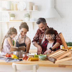Tabla de Madera para Prensar Empanadas, Utensilio de Cocina Ecológico para el Hogar - Product Image 1