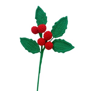 Ornements <span class=keywords><strong>De</strong></span> Noël Bouquet <span class=keywords><strong>De</strong></span> Vacances D'hiver Cadeau <span class=keywords><strong>Fleur</strong></span> Artificielle Crochet Pomme <span class=keywords><strong>De</strong></span> Pin Gland <span class=keywords><strong>Fleur</strong></span> Branche Feuille <span class=keywords><strong>De</strong></span> <span class=keywords><strong>Houx</strong></span> Avec Des Baies - Product Image 4