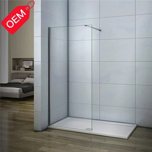 Venta al por mayor personalizable 8mm bandeja Rectangular <span class=keywords><strong>de</strong></span> espesor recto cepillado templado <span class=keywords><strong>mampara</strong></span> <span class=keywords><strong>de</strong></span> <span class=keywords><strong>ducha</strong></span> Panel <span class=keywords><strong>de</strong></span> baño Puerta <span class=keywords><strong>de</strong></span> pantalla fija - Product Image 6