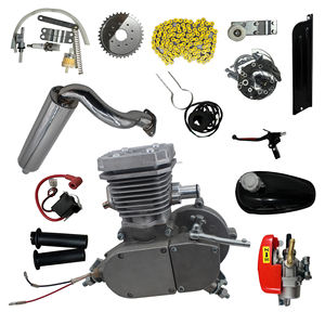ชุดเครื่องยนต์ติดจักรยานแบบแก๊ส ผลิตตามสั่ง สำหรับจักรยานยนต์ 2 จังหวะ แรง 85 ซีซี กำลัง 5.54 แรงม้า ความเร็วสูงสุด 90 กม./ชม. คาร์บูเรเตอร์ PHBG 21 มม. - Product Image 2
