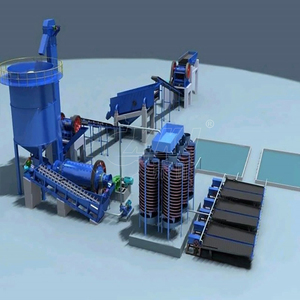 Alto tasso di recupero piccola scala impianti di processo minerale d'oro linea prezzo per la vendita - Product Image 4