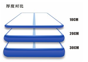 Piste de tumbling gonflable commerciale pour gymnastique, fabrication sur mesure avec logo, tapis de tumbling, sol gonflable, <span class=keywords><strong>airtrack</strong></span> - Product Image 4