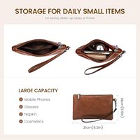 Sac de travail professionnel en cuir vintage pour ordinateur portable, sac fourre-tout pour femmes de 15,6 pouces avec pochettes assorties pour le bureau, les affaires et les voyages