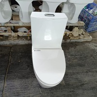 Articles sanitaires de salle de bains modernes Toilettes à chasse d'eau en céramique S-trap 250mm Usine directe pour l'exportation