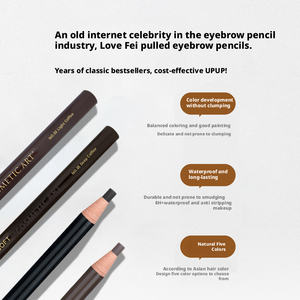 Crayon à sourcils naturel magique Aidefe en gros 1818, conception filetée facile à utiliser pour des sourcils précis - Product Image 2