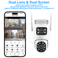Kamera WiFi Tuya Keamanan Rumah Pintar Sensor CMOS Nirkabel Tenaga Surya Baterai 4G Pelacakan Gerakan Manusia Tahan Air Audio 2 Arah