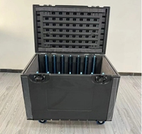 Flight case en plastique pour amplificateur, personnalisable en usine, avec écran LED, pour rack d'amplificateur et batterie