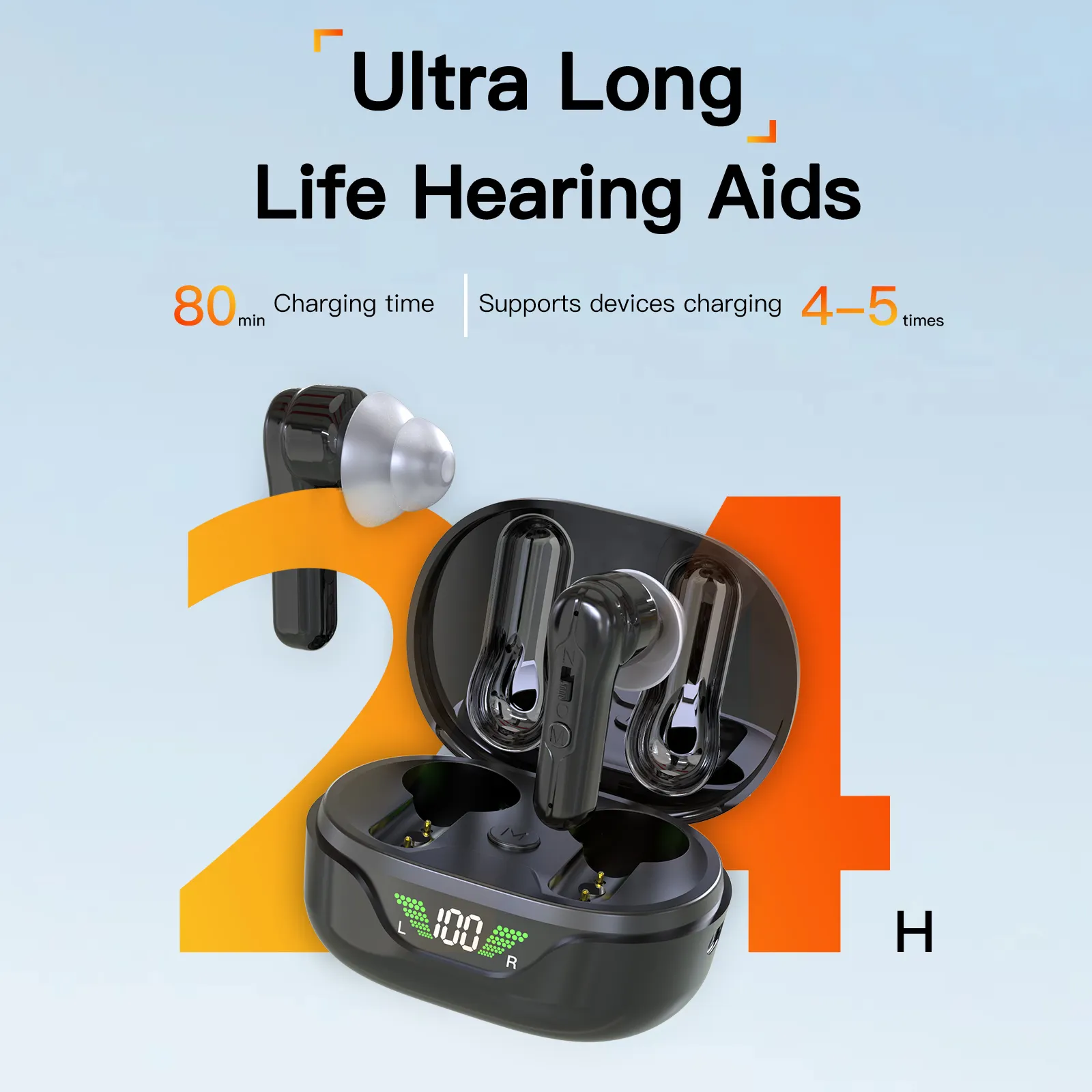 NEW hearing aids rechargeable wholesale hearing aid price list mini hearing amplifiers Invisible sound amplifiers manufacturer