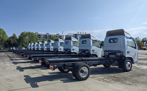 Dfsv 6x4 תיבת מטען בצד משאית עם סוללה לטווח ארוך euro5 אירופה 6 משאיות משאית משומשת למכירה בסין - Product Image 4