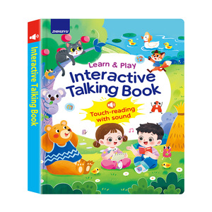 หนังสืออ่านออกเสียงภาษาอังกฤษสำหรับเด็ก แบบชี้นิ้วอ่าน หนังสืออิเล็กทรอนิกส์ PVC ของเล่นเสริมพัฒนาการ ขายดีข้ามประเทศ - Product Image 1
