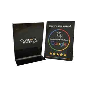 Tarjeta de Membresía NFC de PVC con Código QR Personalizado para Redes Sociales, con Soporte de Mesa, Resistente al Agua, para Pagos RFID, en Blanco, Compatible con Google - Product Image 3