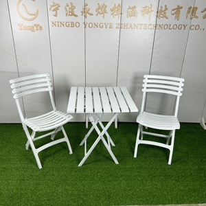 Vente en gros de chaises longues de plage en plein air chaises de <span class=keywords><strong>jardin</strong></span> pliantes de pique-nique en <span class=keywords><strong>plastique</strong></span> blanc - Product Image 6