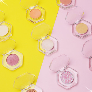 ชุดแต่งหน้า DIY สำหรับทั้งชายและหญิงอายแชโดว์สีเดียวสีเขียวประกายมุกสีชมพูมันฝรั่งบดสีเดียวให้แห้ง - Product Image 3