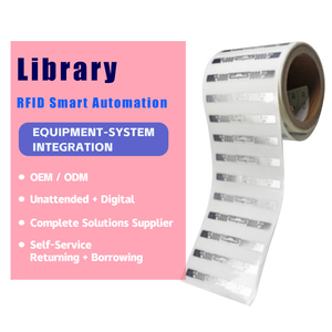 Интеллектуальная библиотека <span class=keywords><strong>RFID</strong></span>, система инвентаризации, Этикетка <span class=keywords><strong>RFID</strong></span> UHF, бирка, библиотечная книжная бирка для идентификации книг и системы управления, библиотекарь - Product Image 1