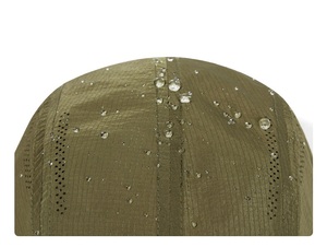 Mũ lưỡi trai trơn không cấu trúc nhẹ, 5 tấm, nhanh khô, chống thấm nước, dành cho thể thao ngoài trời, chạy bộ, cắm trại bằng nylon dành cho nam - Product Image 2