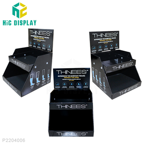 Bán lẻ Kệ các tông truy cập hàng đầu hiển thị đứng hiển thị siêu thị cửa hàng gấp carton Giấy hộp sóng - Product Image 1