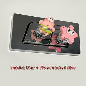 Elevador de <span class=keywords><strong>tapa</strong></span> de inodoro de Arte de uñas creativo lindo nuevo interruptor de descarga de botón de presión - Product Image 3