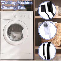 Kits de brosses de nettoyage pour lave-linge, brosses de nettoyage pour lave-linge à chargement frontal, accessoires