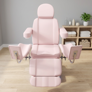 Fast Delivery 4 Motors Electric Beauty Bed With Heating Function CE Certified Facial Spa Bed Massage <b>Table</b> For Salon - Product Image 1