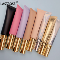 Baume à lèvres brillant de haute qualité 15 ml avec applicateur métallique, hydratant, effet gloss, beurre à lèvres teinté, tube souple, saveur fruitée, huile à lèvres