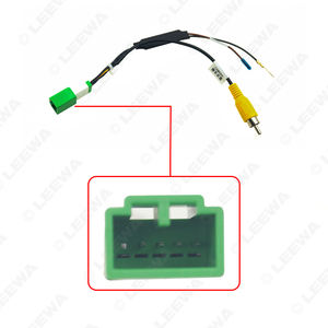 Adaptador de Cable <span class=keywords><strong>convertidor</strong></span> de enchufe de vídeo para cámara trasera inversa de aparcamiento de coche para Isuzu/Mitsubishi/Suzuki Cable <span class=keywords><strong>MP5</strong></span> de coche - Product Image 2
