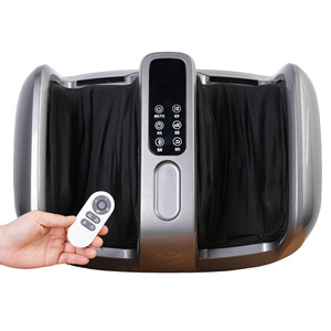 Guoheng Electric Foot Massager Gray Touchscreen <b>Control</b> For Foot And Leg Massage Semi Enclosed Design - Product Image 3
