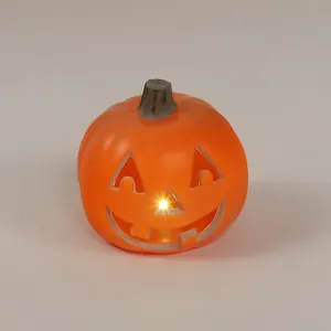 Hot Selling Halloween Lighted Foam Pumpkin for Indoor Outdoor Home Party Decorations