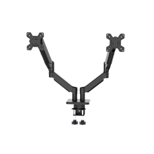 Per 13-32 "<span class=keywords><strong>doppio</strong></span> <span class=keywords><strong>Monitor</strong></span> braccio supporto da scrivania con 360 gradi girevole e regolazione in altezza <span class=keywords><strong>doppio</strong></span> Gas molla <span class=keywords><strong>Monitor</strong></span> montaggio - Product Image 1