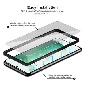 S24 cộng với <span class=keywords><strong>S4</strong></span> siêu chống gián điệp bảo vệ màn hình sự riêng tư 2.5D Tempered Glass bảo vệ màn hình đối với Samsung Galaxy S24 S25 - Product Image 6
