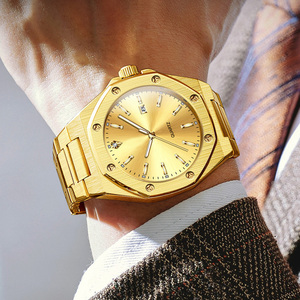 Montre automatique de luxe pour homme, chronographe mécanique, acier inoxydable de haute qualité, étanche, sport, personnalisée, montre-<span class=keywords><strong>bracelet</strong></span> pour affaires - Product Image 3