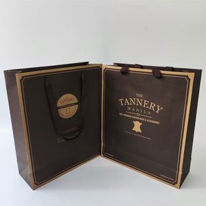 ถุงของขวัญขนาดเล็กสุดหรูสำหรับใส่เครื่องประดับ  ถุงกระดาษบรรจุภัณฑ์สำหรับร้านบูติก  โลโก้สั่งทำได้  ถุงของขวัญสำหรับเครื่องสำอาง  ถุงช้อปปิ้งรีไซเคิล - Product Image 1