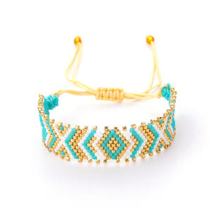 Nouveau bracelet en perles tressées Miyuki fait à la main pour femmes - Product Image 6