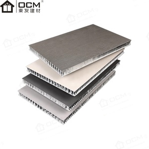 Nuevo estilo Tamaños personalizados Panel de panal de aluminio Precio Panel compuesto de aluminio barato utilizado para fachada de construcción - Product Image 1