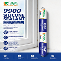 Colle silicone neutre 9900 à haute cohérence pour la construction de murs-rideaux en pierre