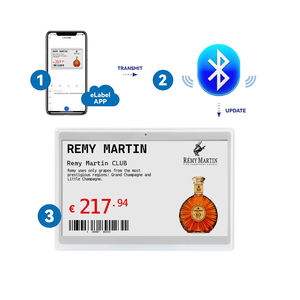 Kablosuz Elektronik <span class=keywords><strong>RAF</strong></span> etiketleri e-ink personalizado 200x200, módulo de visualización de tinta electrónica de 1,54 pulgadas ESL Etiqueta de estante electrónico Supermercado - Product Image 6