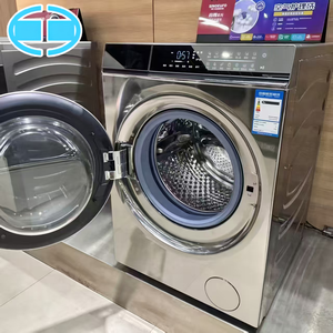 <span class=keywords><strong>Lave</strong></span>-<span class=keywords><strong>linge</strong></span> frontal OEM 12 kg avec tambour intégré. Il est disponible en couleur argent et possède deux modes : lavage et séchage. - Product Image 1