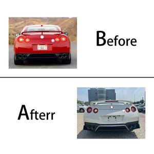 Kit de alta calidad para <span class=keywords><strong>Nissan</strong></span> <span class=keywords><strong>GTR</strong></span> 2008-2016 actualización R35 <span class=keywords><strong>GTR</strong></span> 2017 spoiler faro cuerpo kit piezas con faro y lámpara trasera - Product Image 3