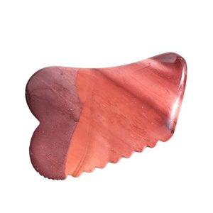 Gua sha-tabla para el cuidado de la belleza corporal, mookaite, <span class=keywords><strong>jaspe</strong></span>, piedras de masaje, guastone con pinchos - Product Image 2