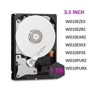 ฮาร์ดดิสก์เดสก์ท็อปสำหรับซีรีส์สีม่วง WD10PURX 1TB 3.5 นิ้วอินเทอร์เฟซ SATA <span class=keywords><strong>HDD</strong></span> 5400RPM 64MB สำหรับการจัดเก็บกล้องรักษาความปลอดภัย - Product Image 1