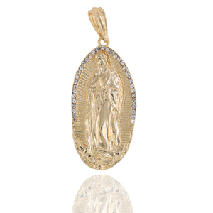 14K Plaqué Or Sainte Vierge Marie Jésus Méduse Pendentifs Religieux À La Mode DIY Géométrie Charmes pour Bijoux Accessoire Fabrication - Product Image 6