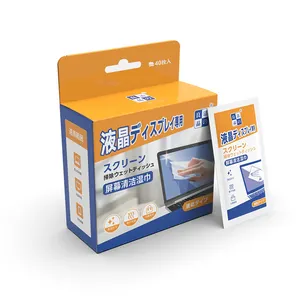 Mobile Phone Screen LCD Computer TV Screen Lens Cleaning Wet Wipes