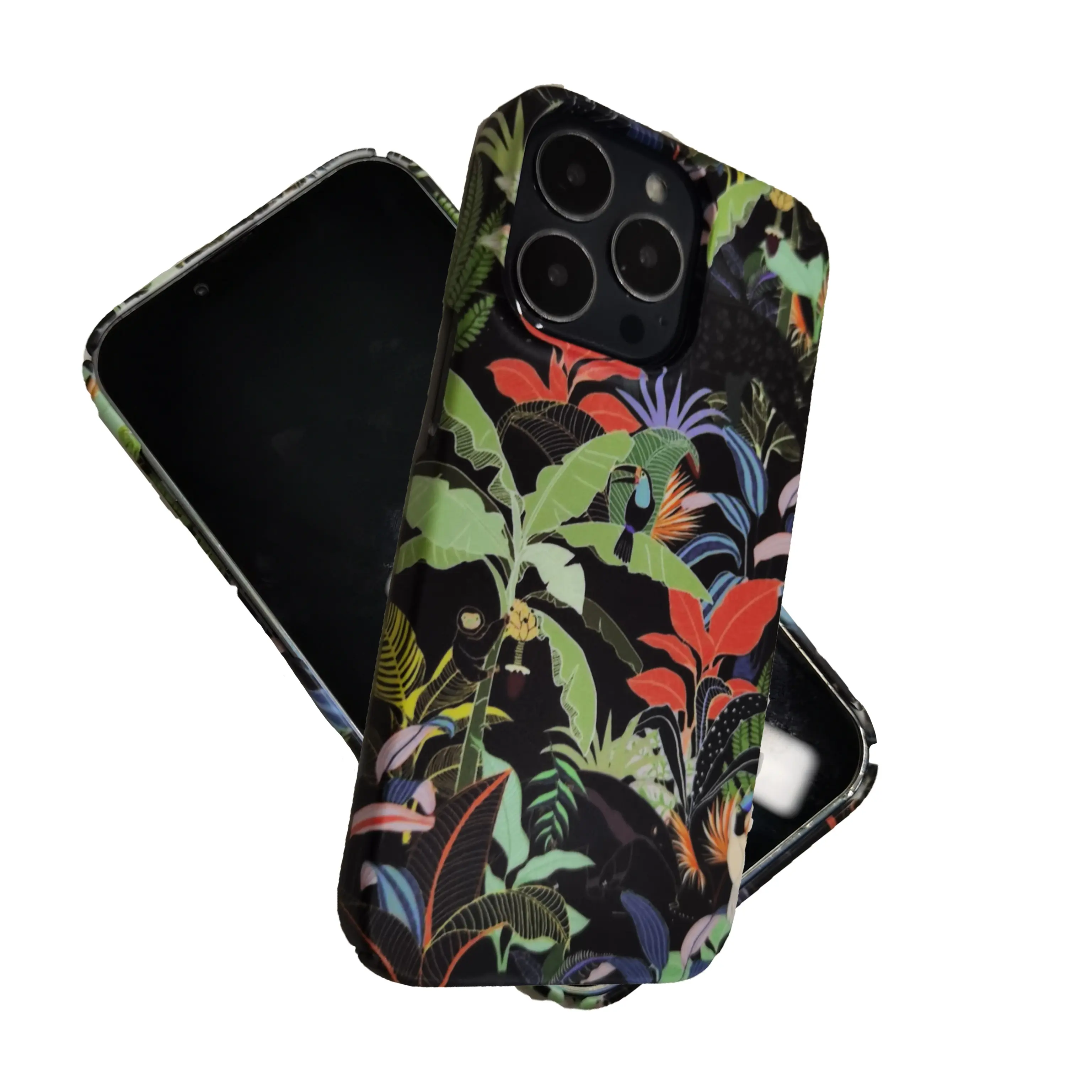 Flower Graffiti Phone Cases for iphone 13 14 12 11 Matt Hard 2022 New Women Mobile Phone Cases