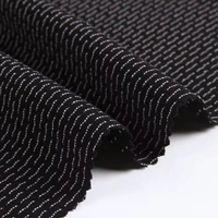Fournitures d'usine : Tissu tissé 100 % polyester, doux, double face, uni, teint, pour vêtements
