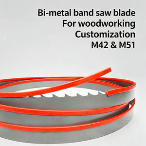 Hoja de sierra de cinta bimetálica para cortar madera y metal, de alta eficiencia y larga duración, ideal para talleres, metalurgia y carpintería - Product Image 5