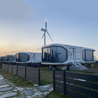 Maisons mobiles à bas prix Maison capsule Maison cabine préfabriquée Maison capsule spatiale