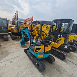 รถขุดขนาดเล็กจากญี่ปุ่น มาตรฐาน CE EPA สำหรับงานเกษตร จัดส่งรวดเร็ว เครื่องยนต์ Kubota รถขุดตีนตะขาบขนาดเล็ก 1 ตัน 1.2 ตัน 1.5 ตัน 1.8 ตัน 2 ตัน - Product Image 5