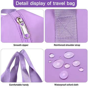 도매 대용량 방수 접이식 여행 더플 백 학교 여행 접이식 캐리 백 - Product Image 5